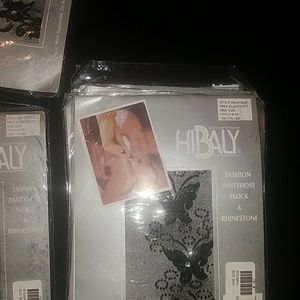 Rhinestone pantyhose